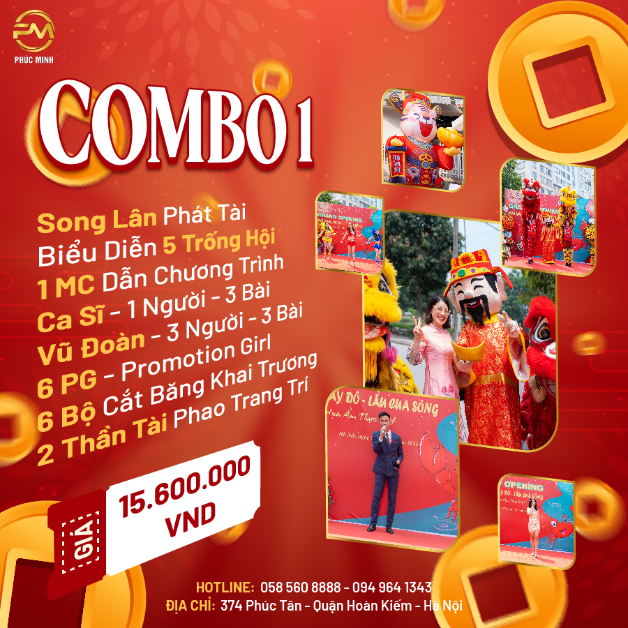 Combo Khai Trương - Đại Cát