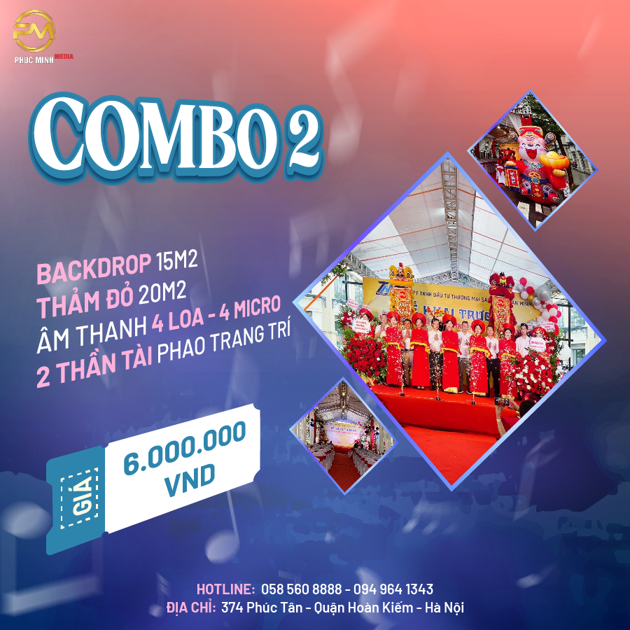 Combo Thiết Bị Sự Kiện 2